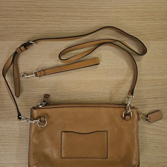 Brown Leather Coach Crossbody Bag - Picture 2 of 8